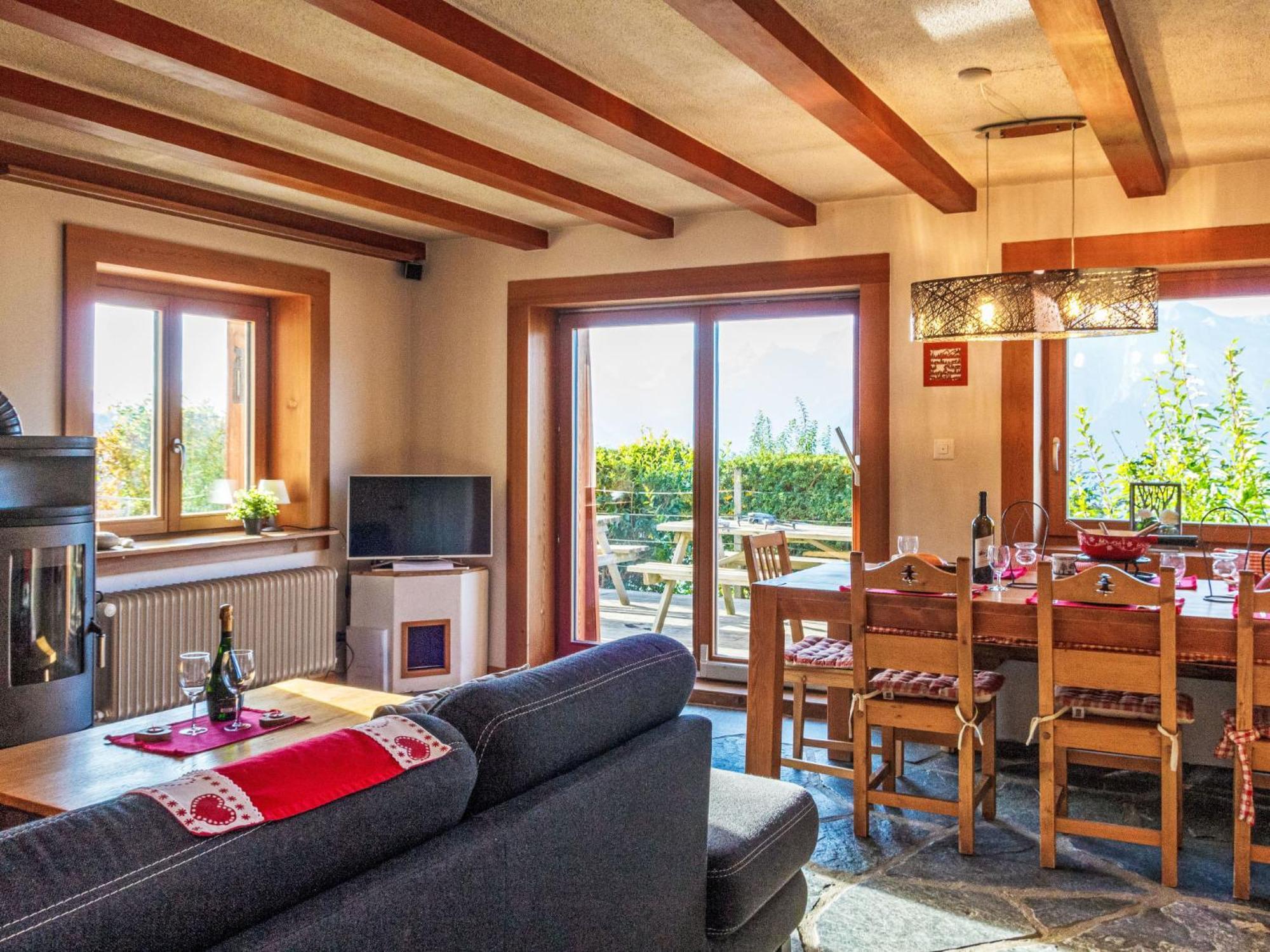 Chalet Nelly By Interhome Veysonnaz Exteriör bild