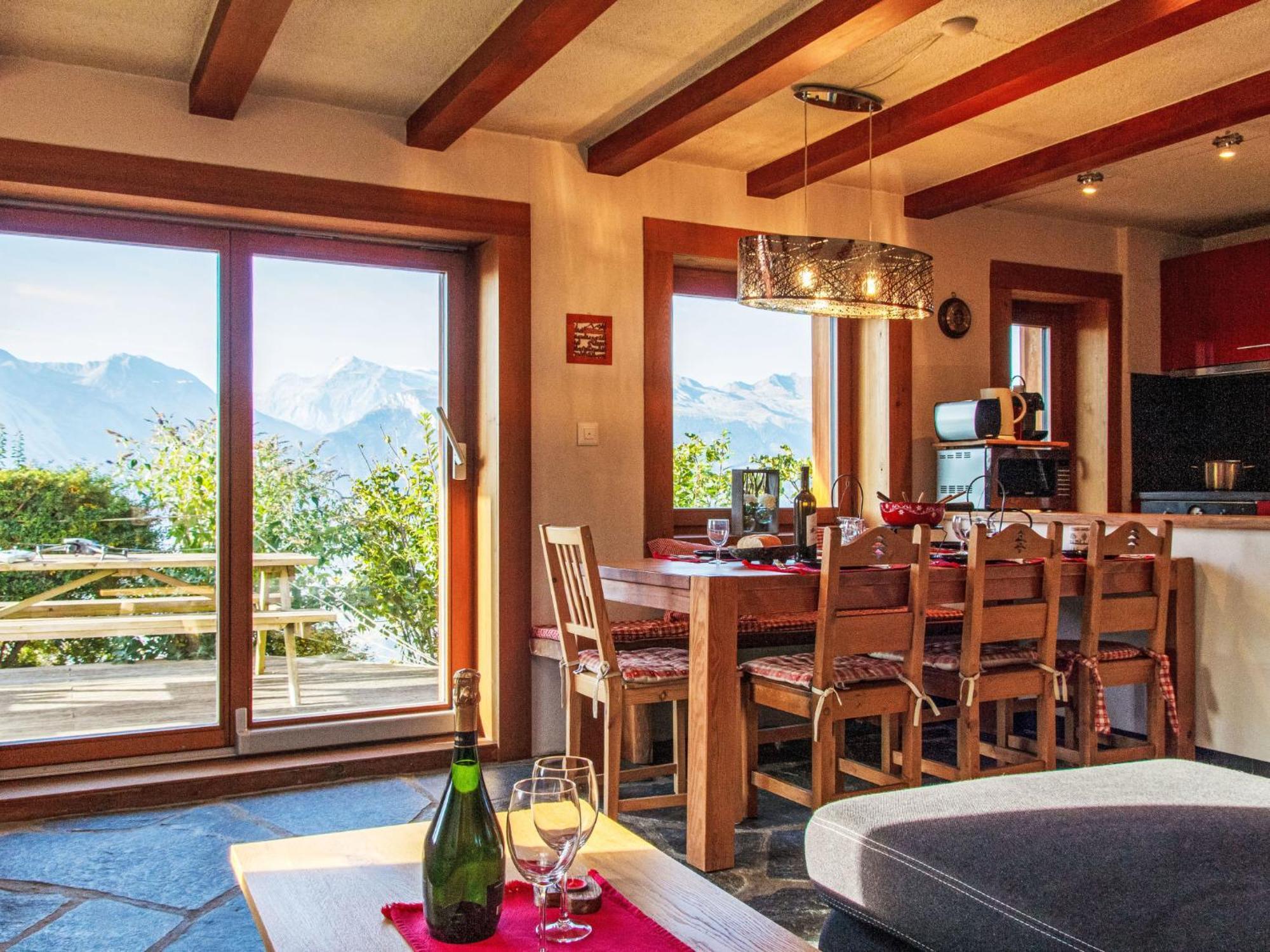 Chalet Nelly By Interhome Veysonnaz Exteriör bild